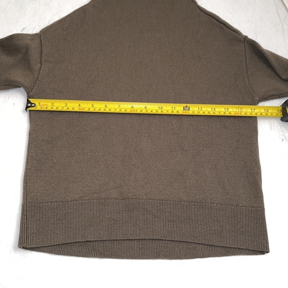 Aritzia Wilfred Cyprie turtleneck sweater in Heather Bristle XXS - Picture 8 of 12